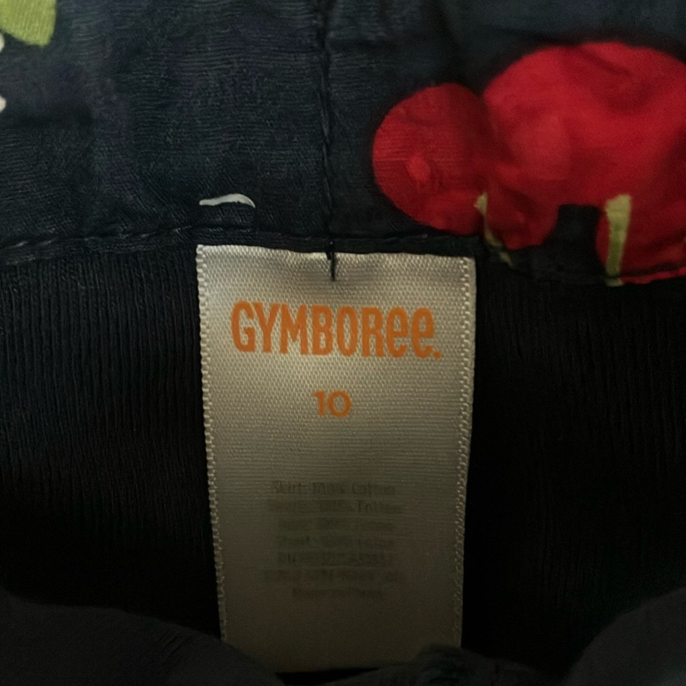 Gymboree Navy Skirt with Cherry Print - Picture 2 of 3